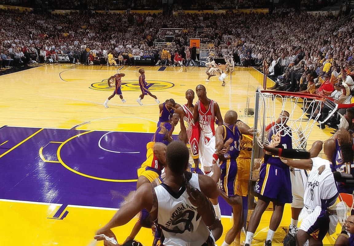 2007年NBA火箭VS湖人经典巅峰对决：姚麦对科比传奇之战(图1)